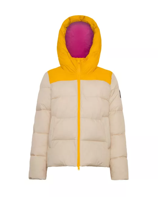 ECOALF - Veste matelassée ELBERTALF - YellowTaupe