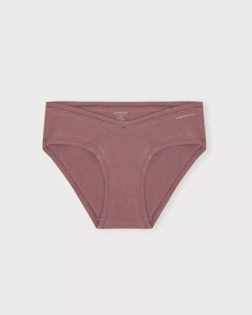 Organic Basics - Culotte Flex Hipster en coton bio - Rose wood