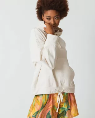 SKFK - Sweat à capuche ADI - Beige