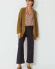 SKFK - Cardigan en coton bio ALESA - Olive