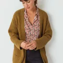 Cardigan en coton bio ALESA