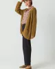 SKFK - Cardigan en coton bio ALESA - Olive