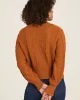 TRANQUILLO – Cardigan COZY KNITTED – Ginger