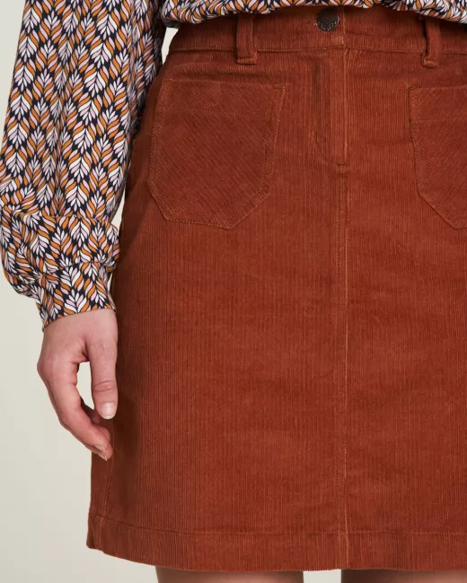 TRANQUILLO – Jupe CORDUROY – Ginger