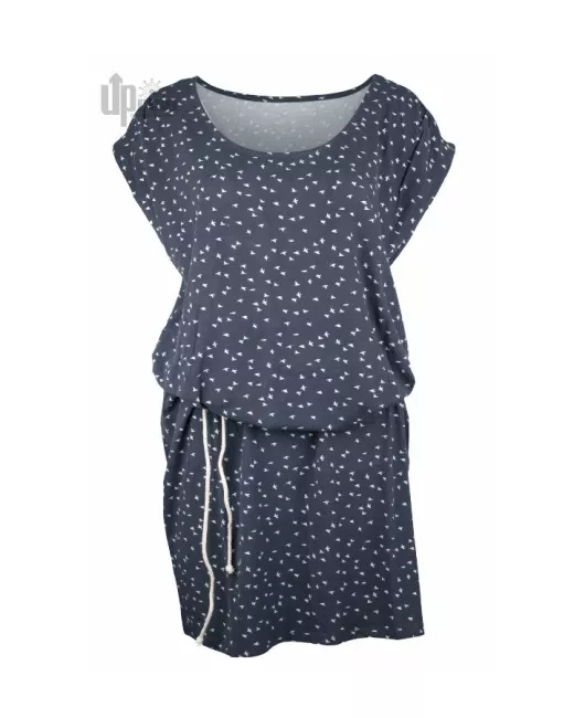 Up Rise - Cameleon Dress - Dark Blue Flying Birdies