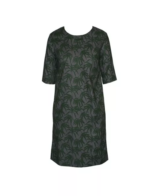 Dress Dark green grey