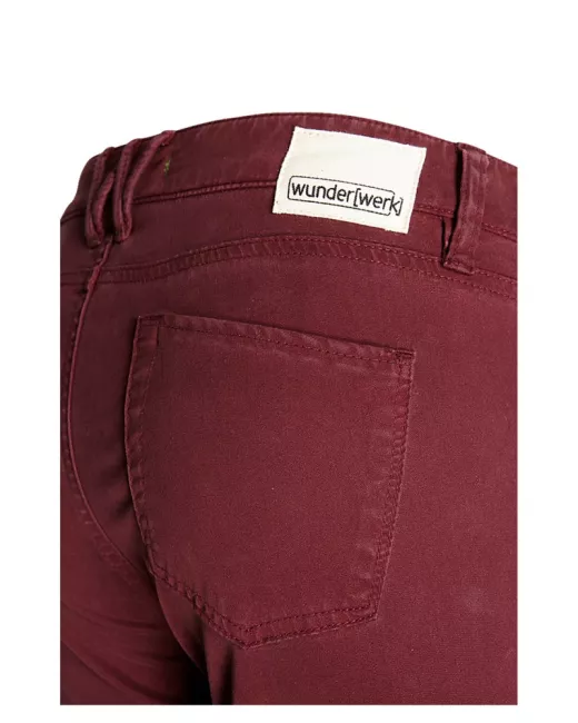 WUNDERWERK – Pantalon Josy High Flex – Crimson