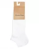 People Tree – Chaussettes – Organic Cotton Trainer Socks – White