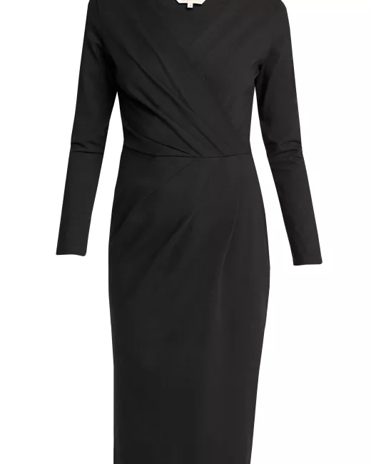 People Tree – Robe Irene Wrap Black