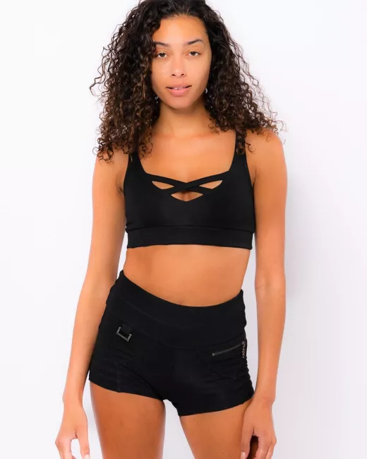 NOMADS – Cross Fit Bra – Black