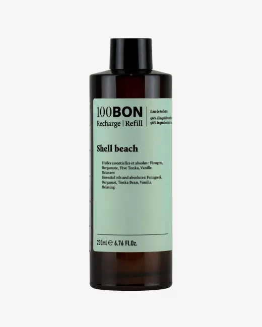 100Bon - Eaux de toilette Shell Beach - Recharge 200ml