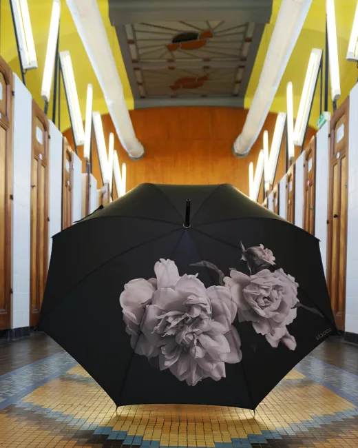 KLAOOS – Parapluie – Pivoine noire