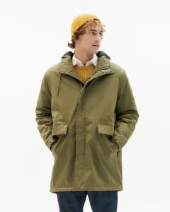 THINKING MU - Manteau OLIVE GREEN TRASH PEPS THINKING MU - Manteau OLIVE GREEN TRASH PEPS