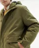 THINKING MU - Manteau OLIVE GREEN TRASH PEPS