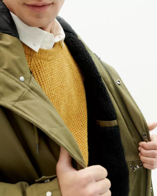 Navy blue overshirt checks Bes Navy blue overshirt checks Bes