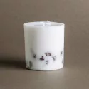 Bougie à la cire de soja : ROSE