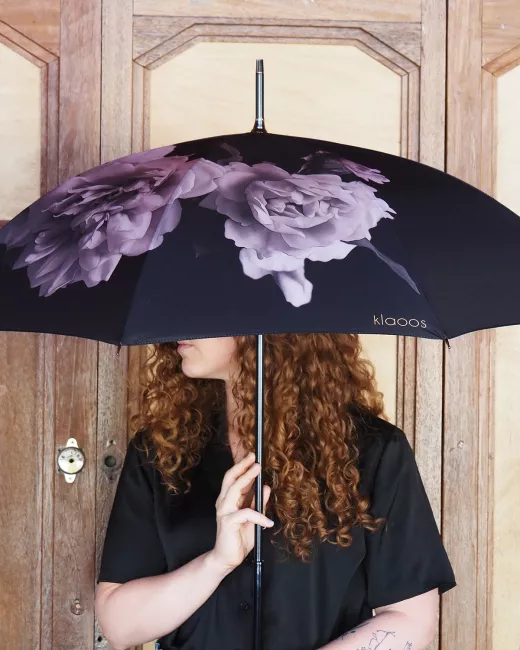 KLAOOS – Parapluie – Pivoine noire KLAOOS – Parapluie – Pivoine noire