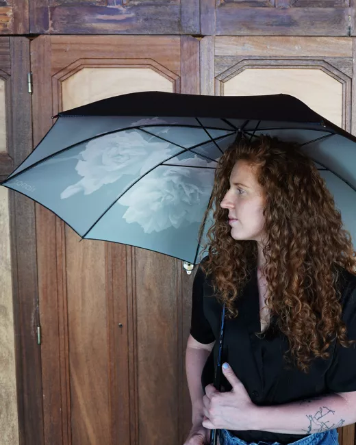 KLAOOS – Parapluie – Pivoine noire KLAOOS – Parapluie – Pivoine noire