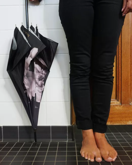 KLAOOS – Parapluie – Pivoine noire KLAOOS – Parapluie – Pivoine noire