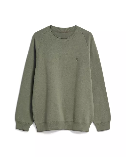 ARMEDANGELS - Pull raglan JAAKOS - Cool sage
