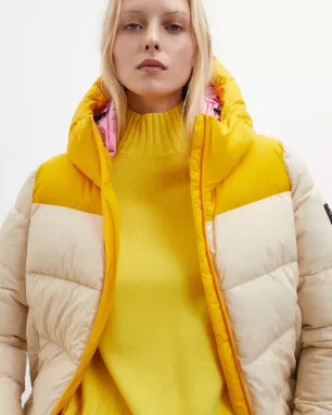 ECOALF - Veste matelassée ELBERTALF - YellowTaupe ECOALF - Veste matelassée ELBERTALF - YellowTaupe