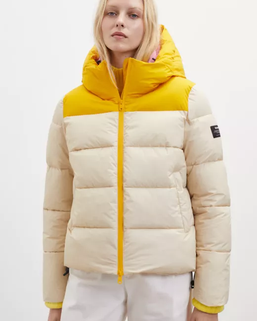 ECOALF - Veste matelassée ELBERTALF - Yellow/Taupe ECOALF - Veste matelassée ELBERTALF - Yellow/Taupe