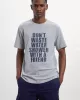 ECOALF - T-shirt WASTE - Gris