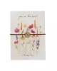 Carte postale Bijoux Champ de Fleurs