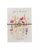 A Beautiful Story - Jewelry Postcard Flower Field