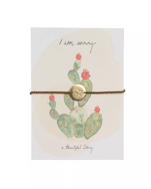 Jewelry Postcard Cactus