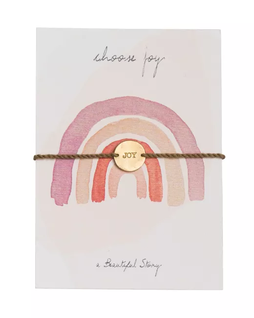 Carte postale Bijoux Choose Joy