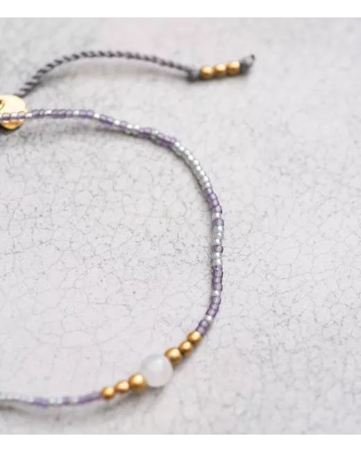 Bracelet Iris Moonstone Gold