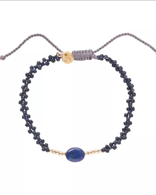A Beautiful Story - Bracelet Emotion Lapis Lazuli Gold