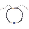 Emotion Lapis Lazuli Goudkleurige Armband