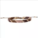 Bracelet Commitment Quartz Rose Gold