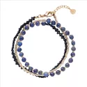 Beloved Lapis Lazuli Goudkleurige Armband
