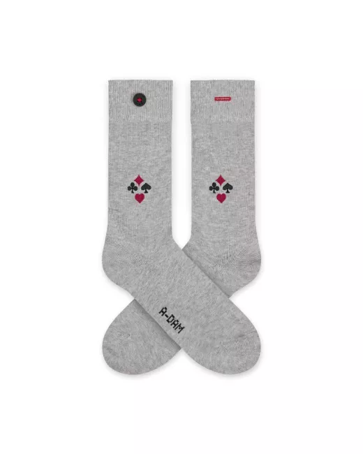 ADAM - Chaussettes en coton bio CARD ICONS