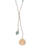 Purpose Rose Quartz Gold Colored Necklace