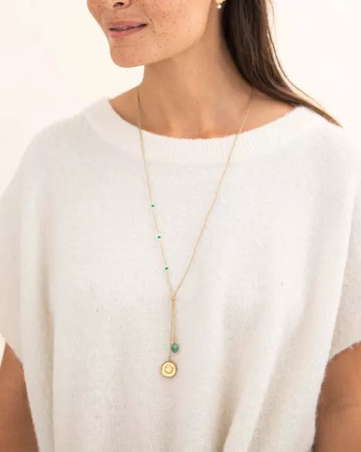 A Beautiful Story - Collier Purpose Aventurine Gold A Beautiful Story - Collier Purpose Aventurine Gold