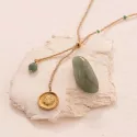 Collier Purpose Aventurine Gold