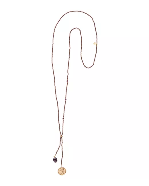 A Beautiful Story - Collier Purpose Grenat Gold 