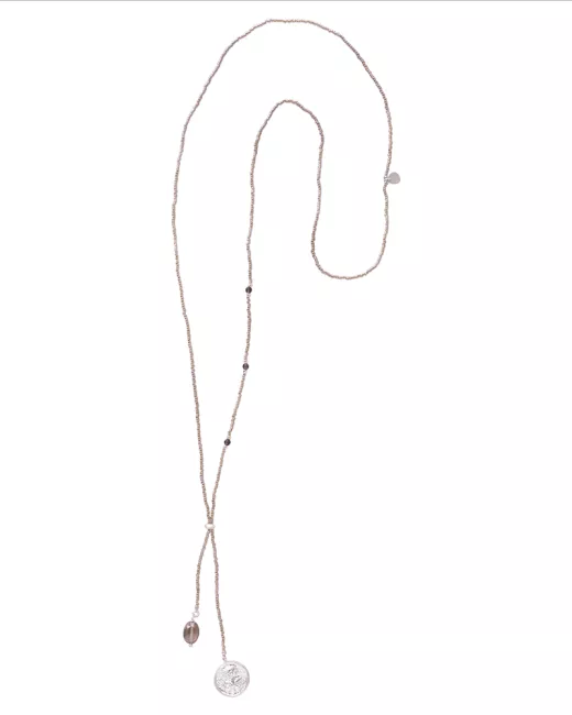 Purpose Garnet Gold Colored Necklace