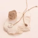 Purpose Smokey Quartz Silver Colored Necklace