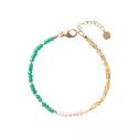 Bracelet Desire Citrine Aventurine Gold