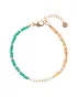 Desire Citrine Aventurine Gold Colored Bracelet