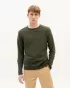DARK GREEN HEMP SHIVA L/S T-SHIRT