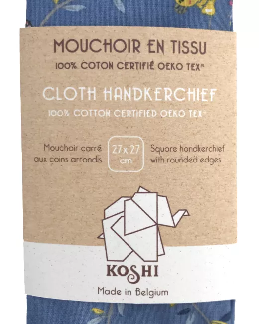 MOUCHOIRS KOSHI – Mouchoir en tissu à motifs Koala