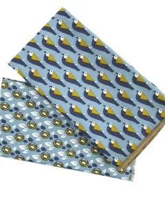 MOUCHOIRS KOSHI – Mouchoir en tissu à motifs Fleurs bleues MOUCHOIRS KOSHI – Mouchoir en tissu à motifs Fleurs bleues