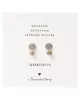 A Beautifil Story - Boucles d’oreilles Mini Coin argentées et Labradorite