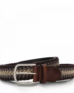 Gevlochten vegan riem ARAN Gevlochten vegan riem ARAN